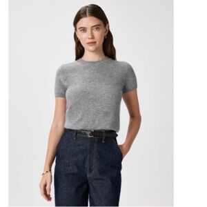 Quince Gray Short Sleeve Tee